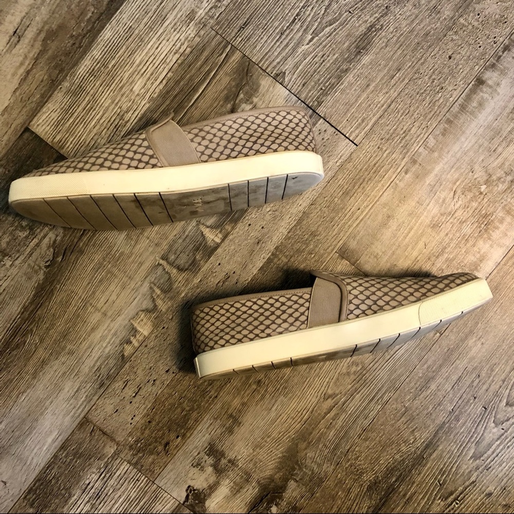 Vince Reptile Gray Snake Python Slip On Casual Sh… - image 4